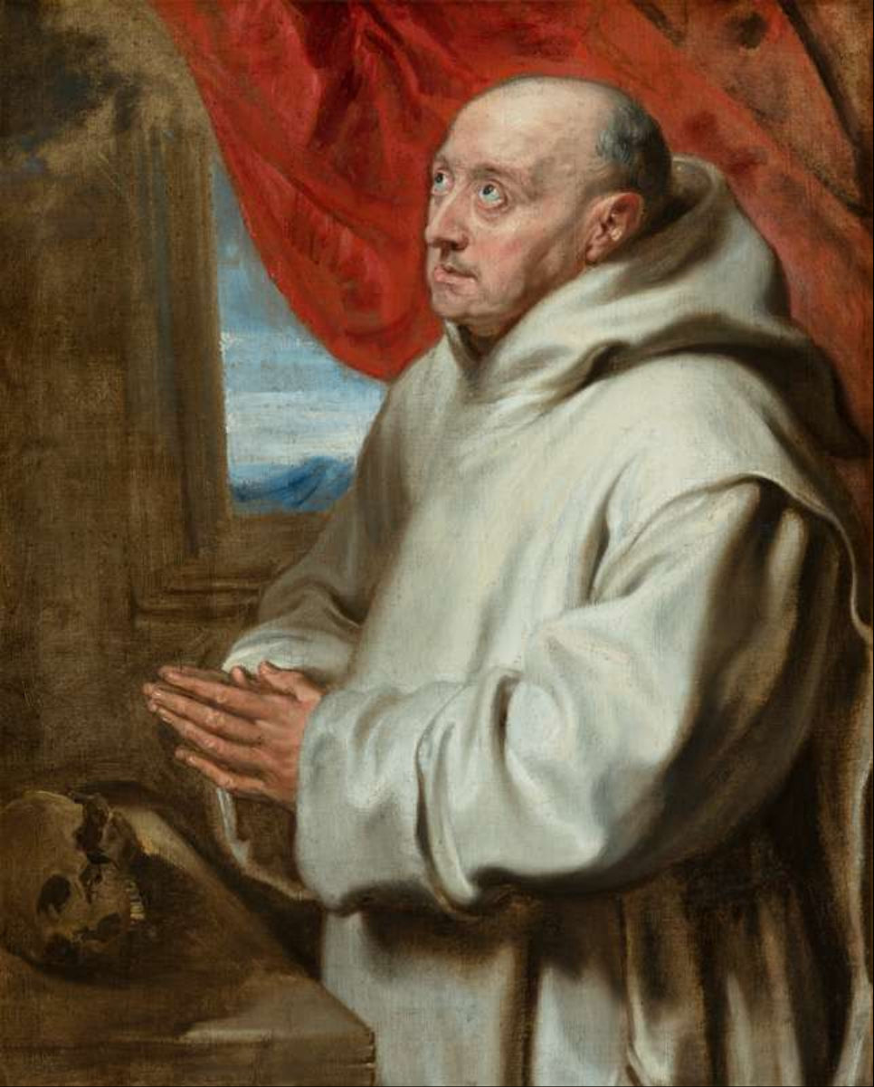 Moine en prière (Saint Bruno) - Antoine van Dyck