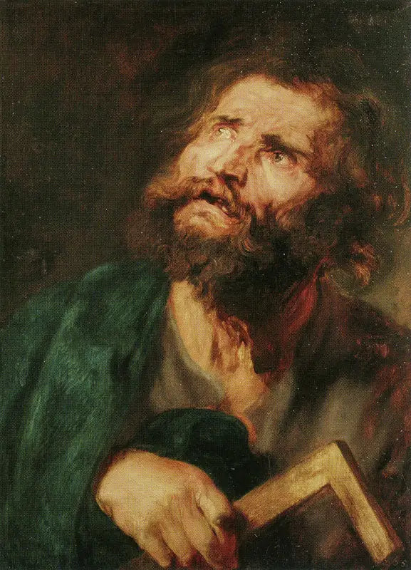 Saint Jude Thaddée - Antoine van Dyck - Alpha Reproduction