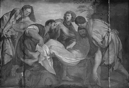 La mise au tombeau du Christ - Antoine van Dyck - Alpha Reproduction