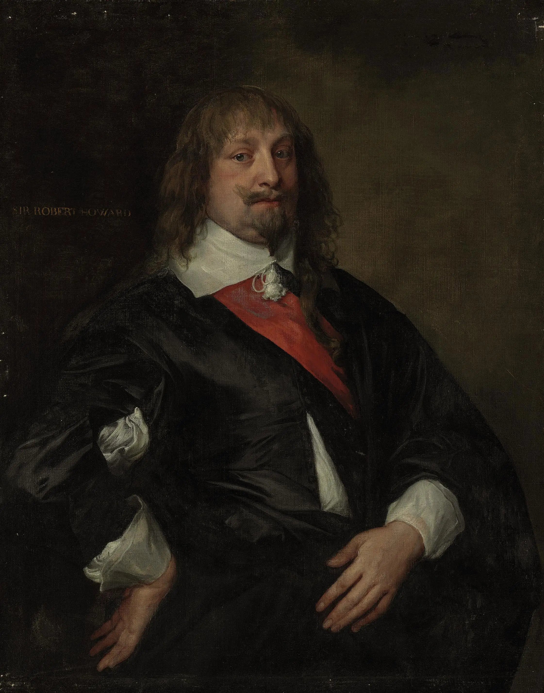 Portrait de Sir Robert Howard K.B. (1626-1698) - Antoine van Dyck - Alpha Reproduction