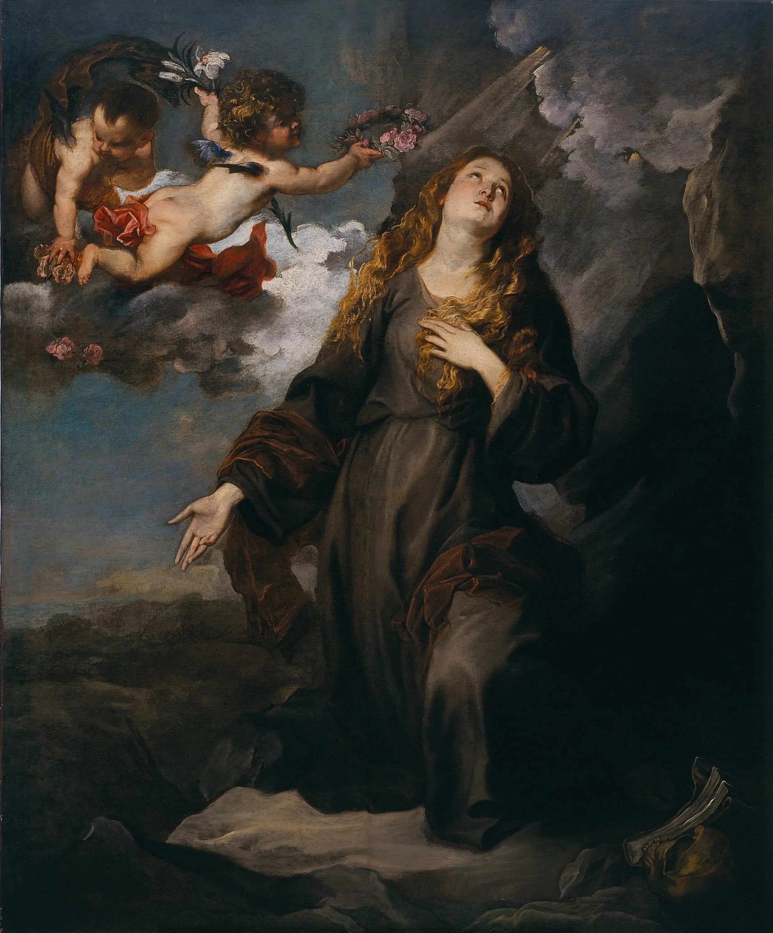 Sainte Rosalie en gloire - Antoine van Dyck - Alpha Reproduction