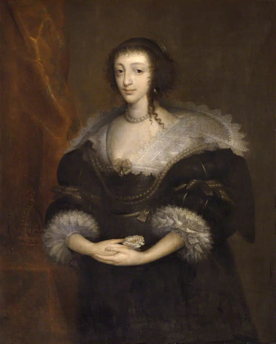 Reine Henriette Marie (1609–1669) consort de Charles Ier - Antoine van Dyck - Alpha Reproduction