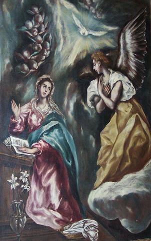 Annonciation - El Greco - Alpha Reproduction