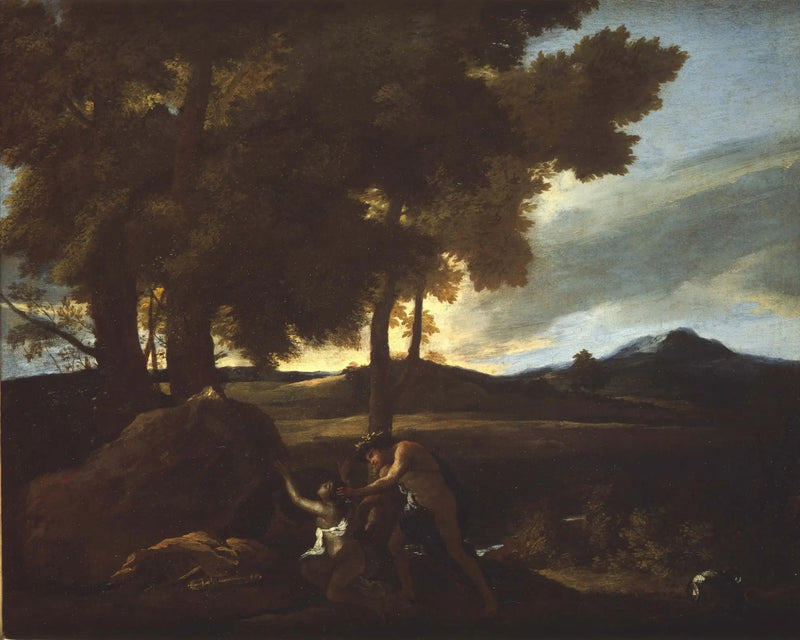 Apollo e Dafne - Nicolas Poussin