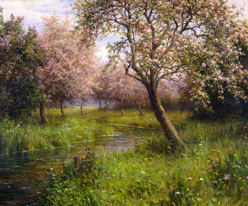 Fleurs de pommier – Louis Aston Knight