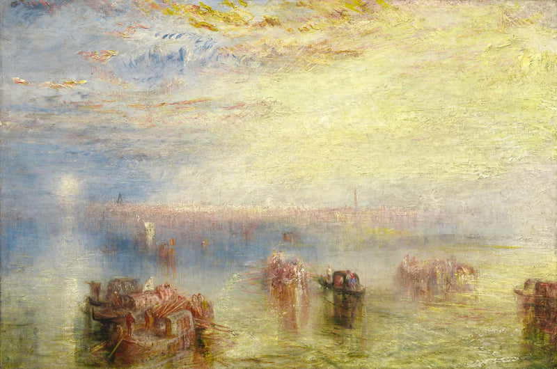 Approccio a Venezia - J. M. W. Turner