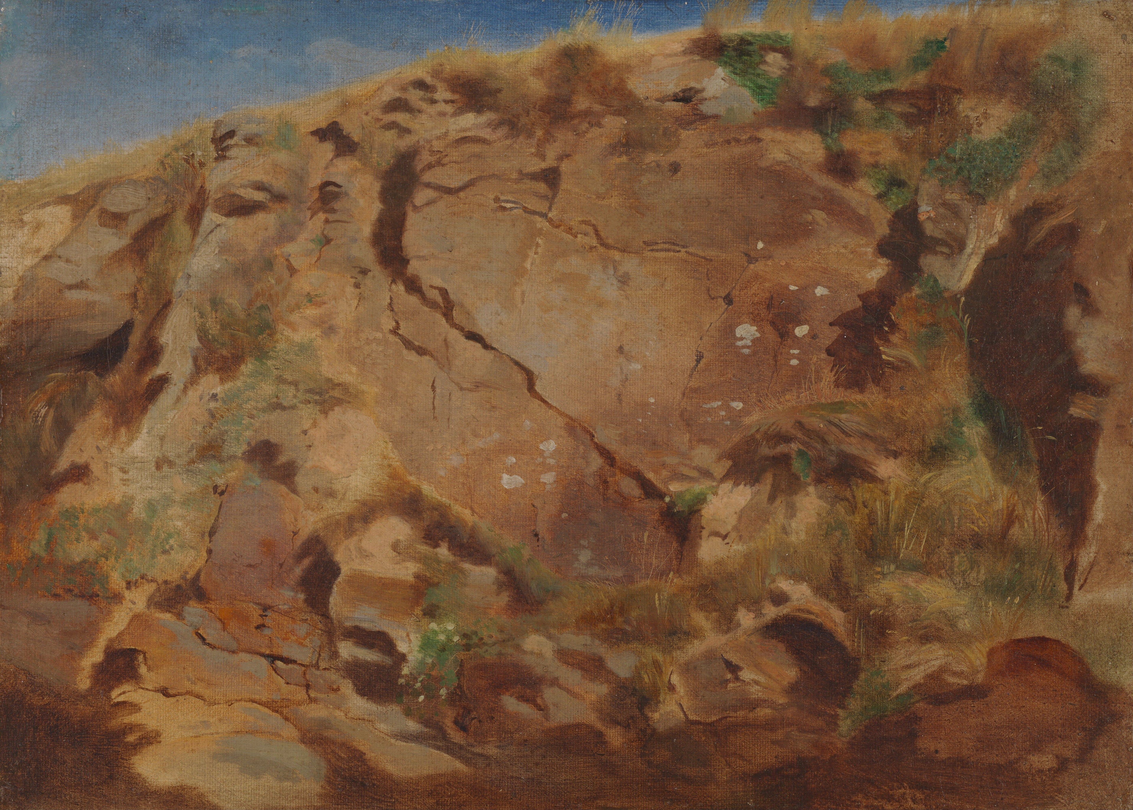 Paroi d'une falaise - Arnold Böcklin