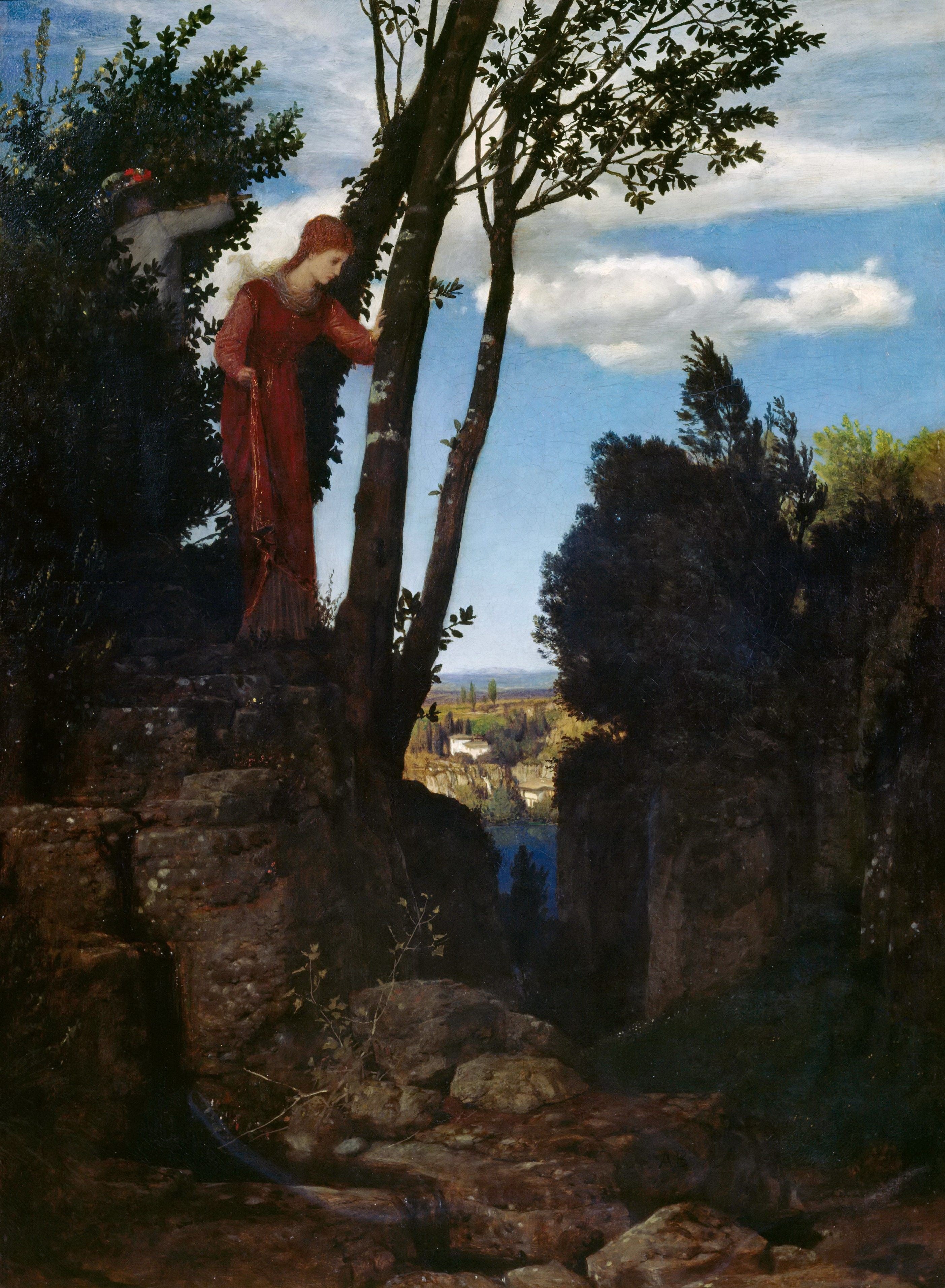 La lune de miel - Arnold Böcklin