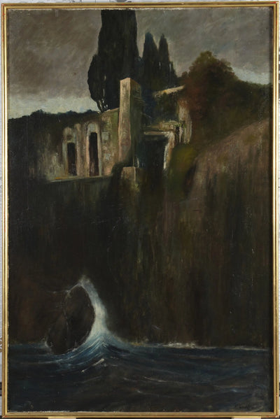Paysage - Arnold Böcklin - Alpha Reproduction