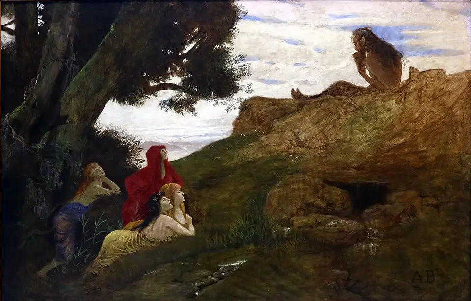 Pan et Dryades - Arnold Böcklin - Alpha Reproduction