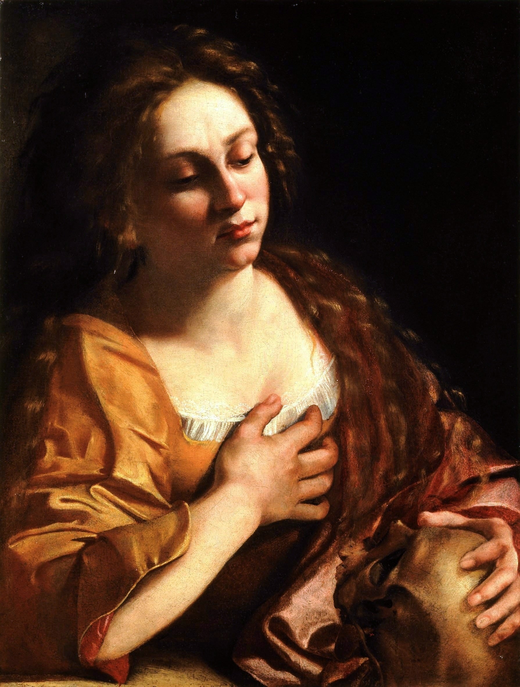 Madeleine pénitente - Artemisia Gentileschi