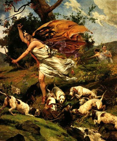 Diana a caccia - Arturo Michelena