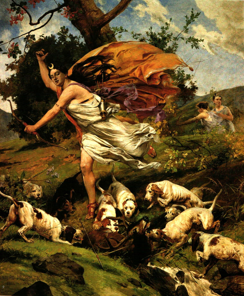 Diana a caccia - Arturo Michelena