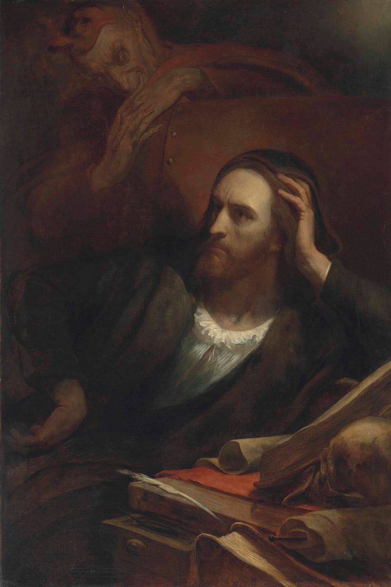 Faust e Mefistofele - Ary Scheffer