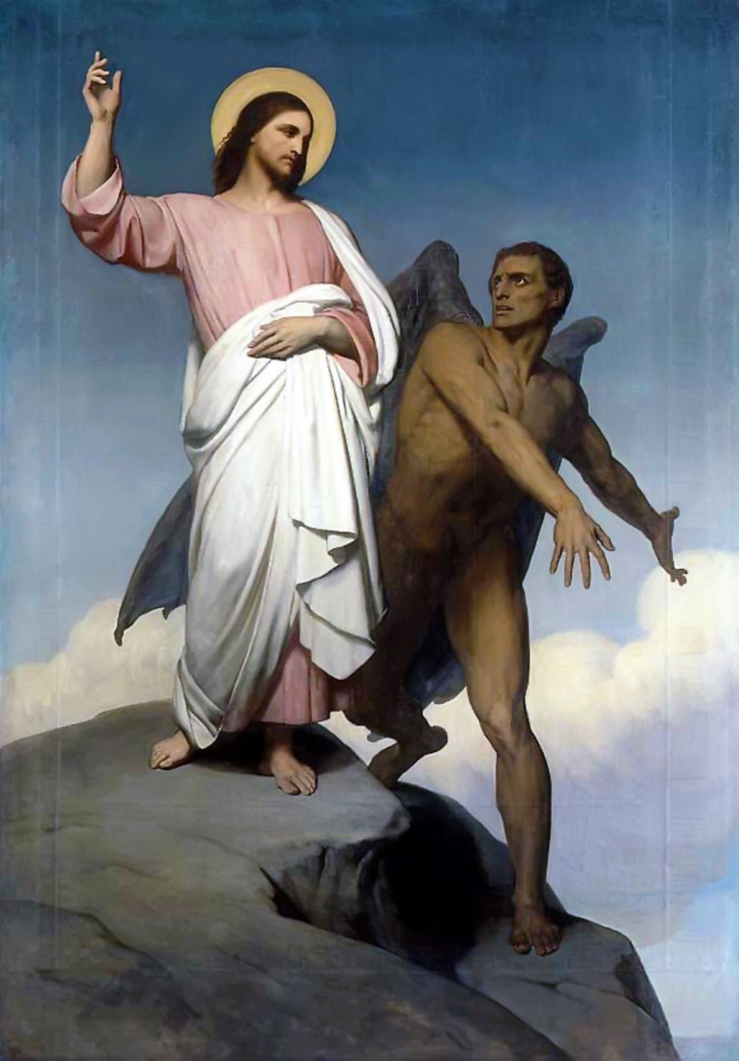 La Tentation du Christ - Ary Scheffer