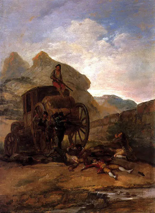 Assalto di ladri - Francisco de Goya