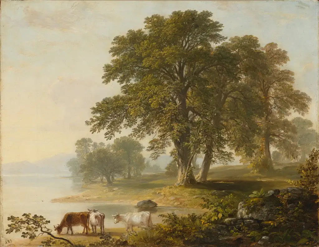 Étude pour l’après-midi d’été - Asher Brown Durand - Alpha Reproduction