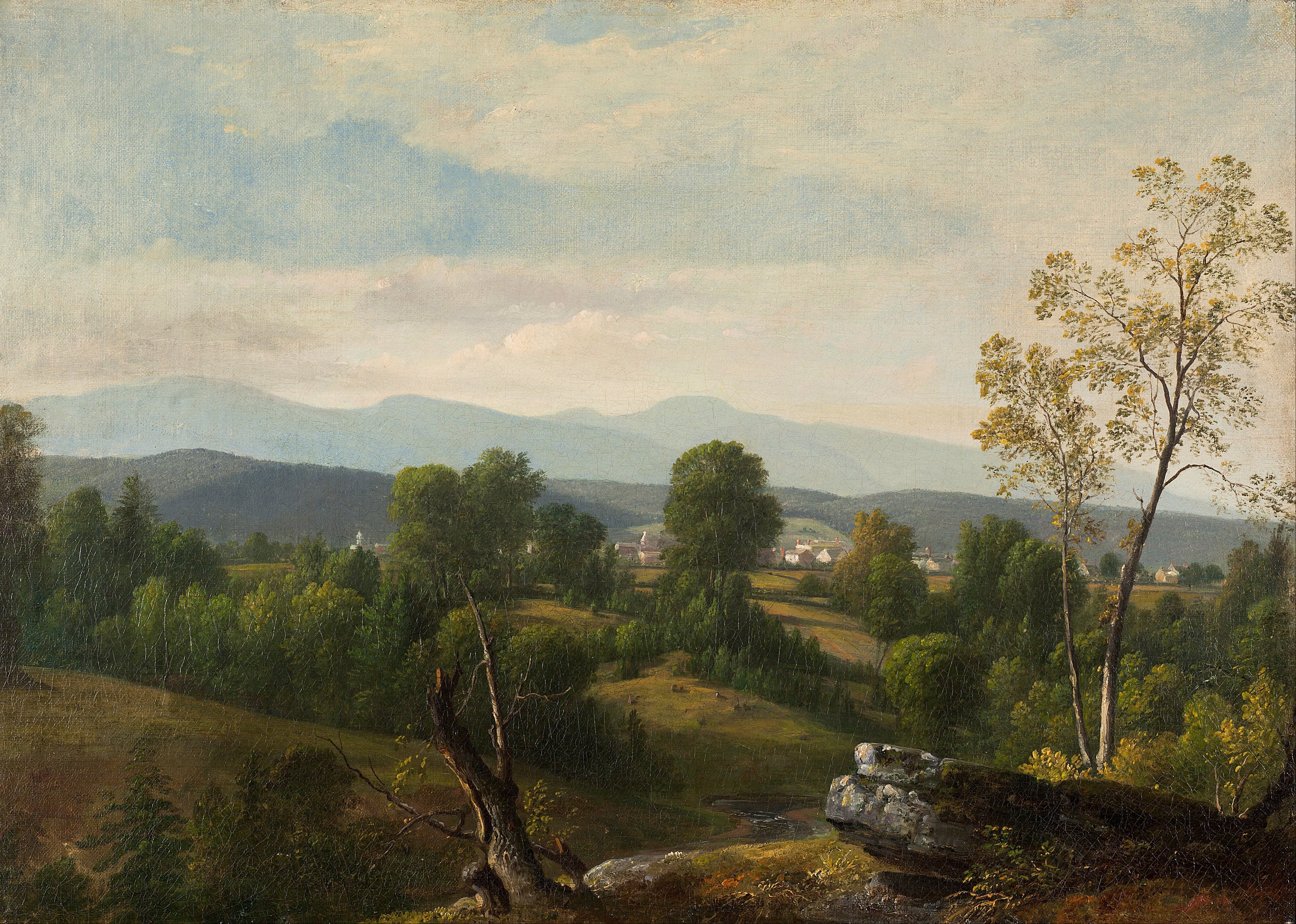 Une vue sur la vallée - Asher Brown Durand - Alpha Reproduction
