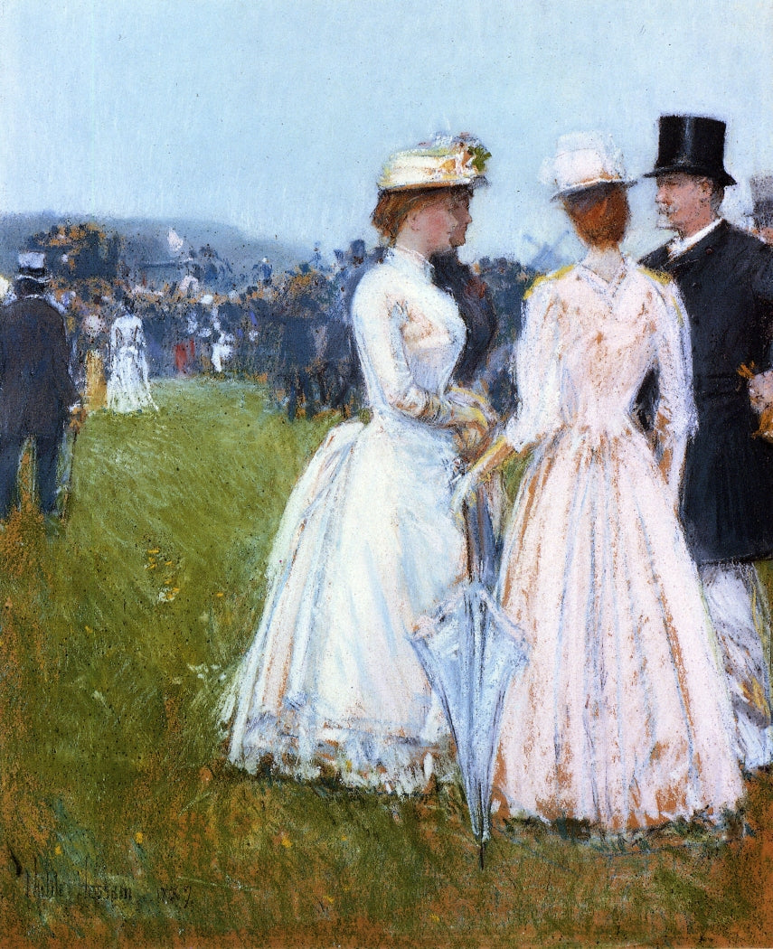 Au Grand Prix de Paris - Childe Hassam - Alpha Reproduction