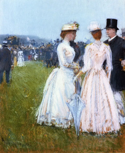 Au Grand Prix de Paris - Childe Hassam - Alpha Reproduction