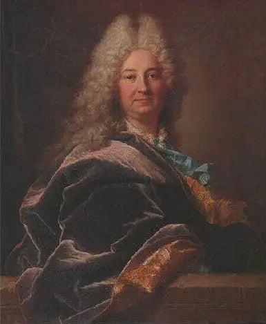 Ritratto di Antoine Bernard Bouhier - Hyacinthe Rigaud