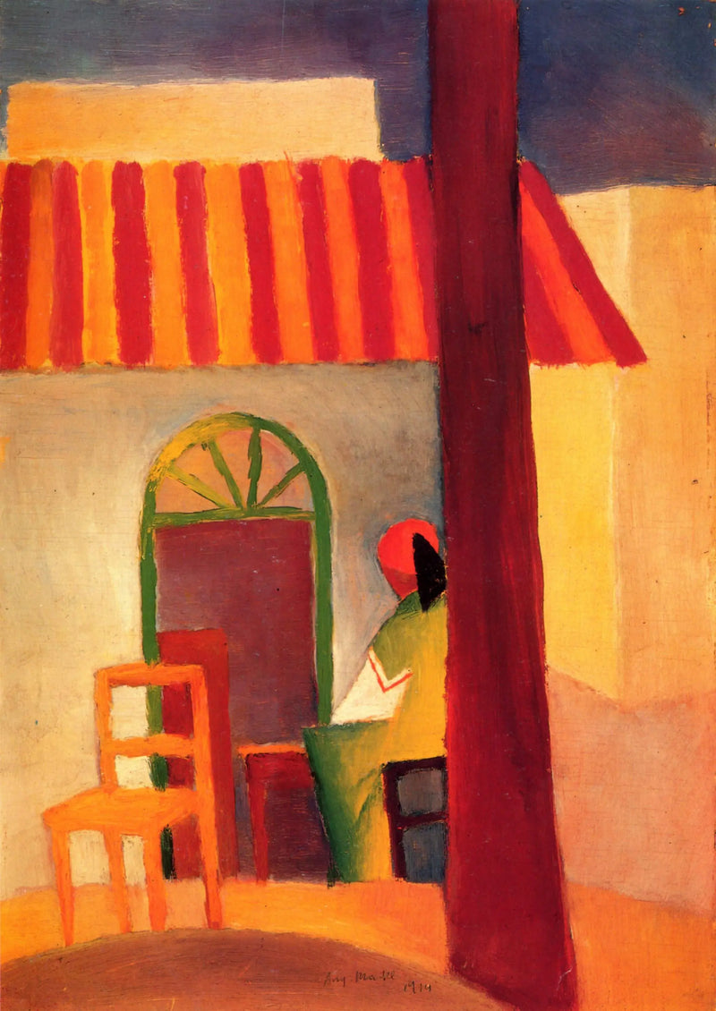 Caffè turco - August Macke