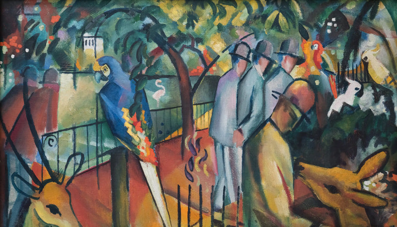 Giardino zoologico I - August Macke
