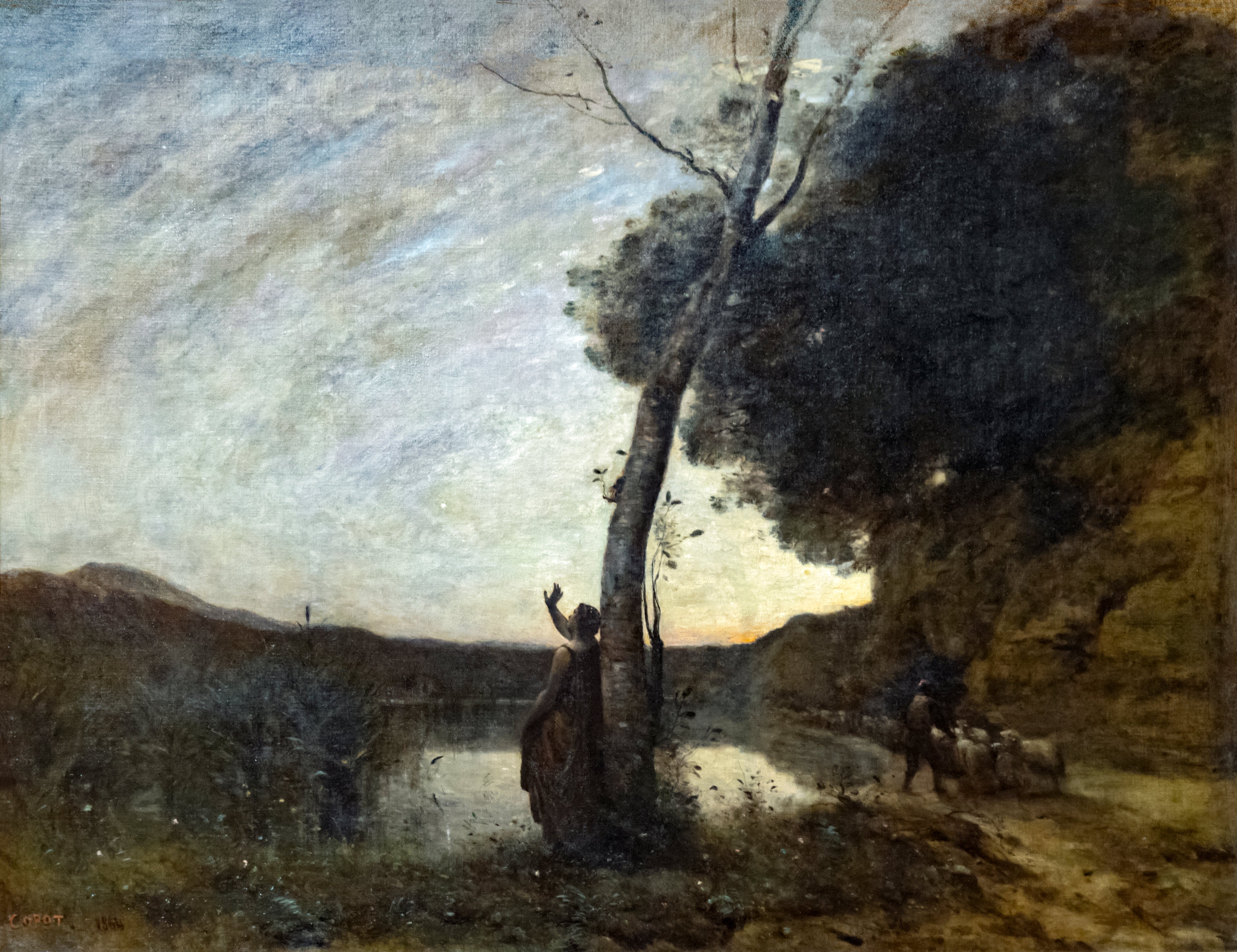 L'Étoile du berger - Jean-Baptiste Camille Corot
