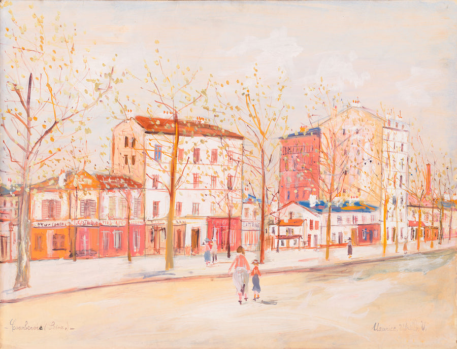 Avenue de La Défense, Courbevoie (1940) - Maurice Utrillo
