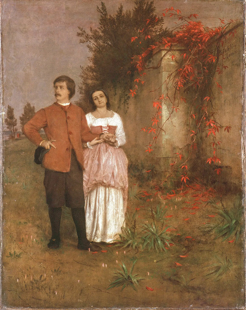 L'artista e sua moglie - Arnold Böcklin