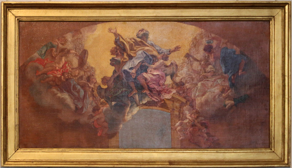 Apothéose de saint Pierre - Giovanni Battista Gaulli