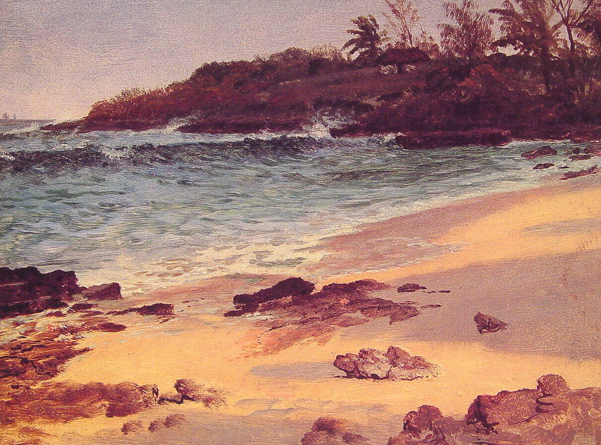 Baie des Bahamas - Albert Bierstadt