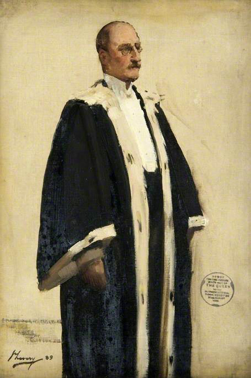 Bailie Simons (schizzo) - John Lavery