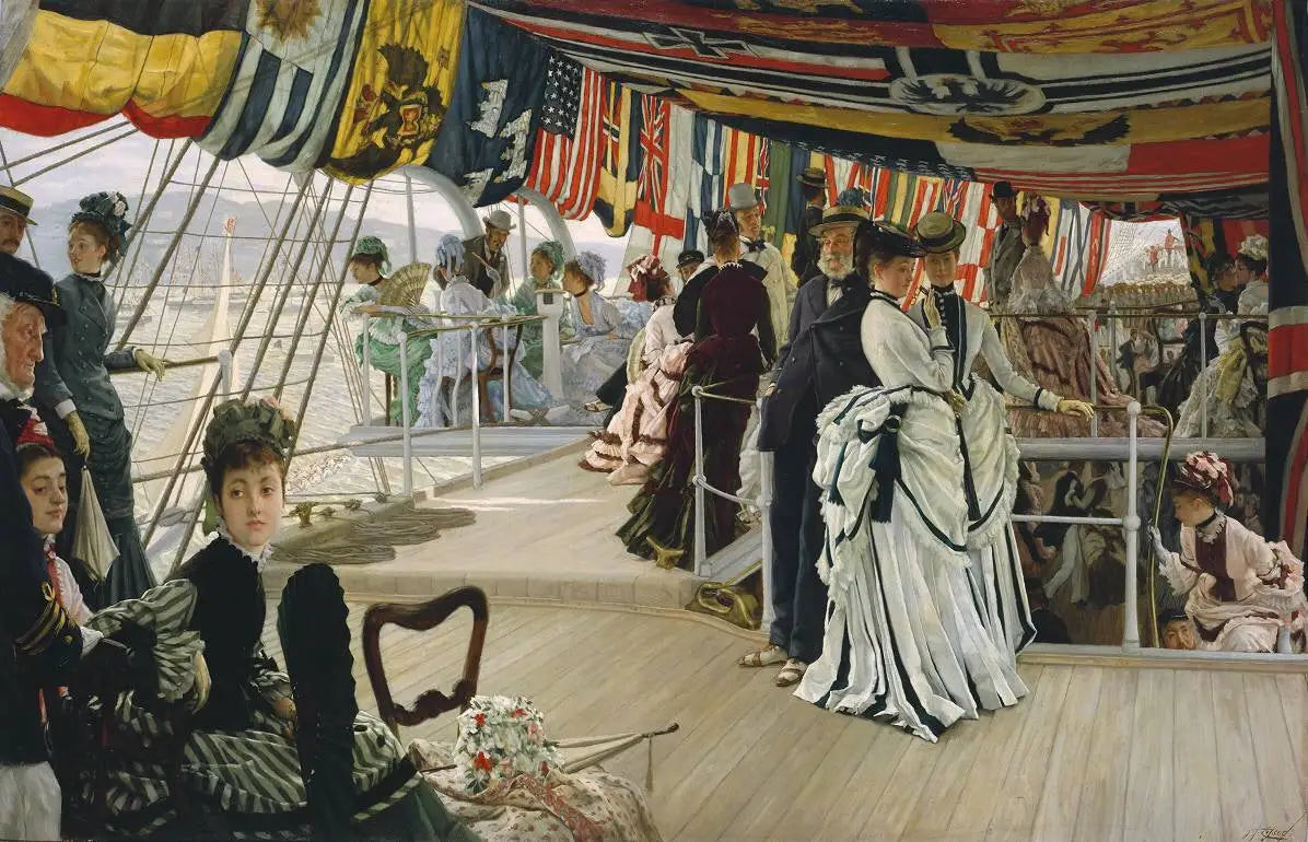 Le bal à bord - James Tissot - Alpha Reproduction