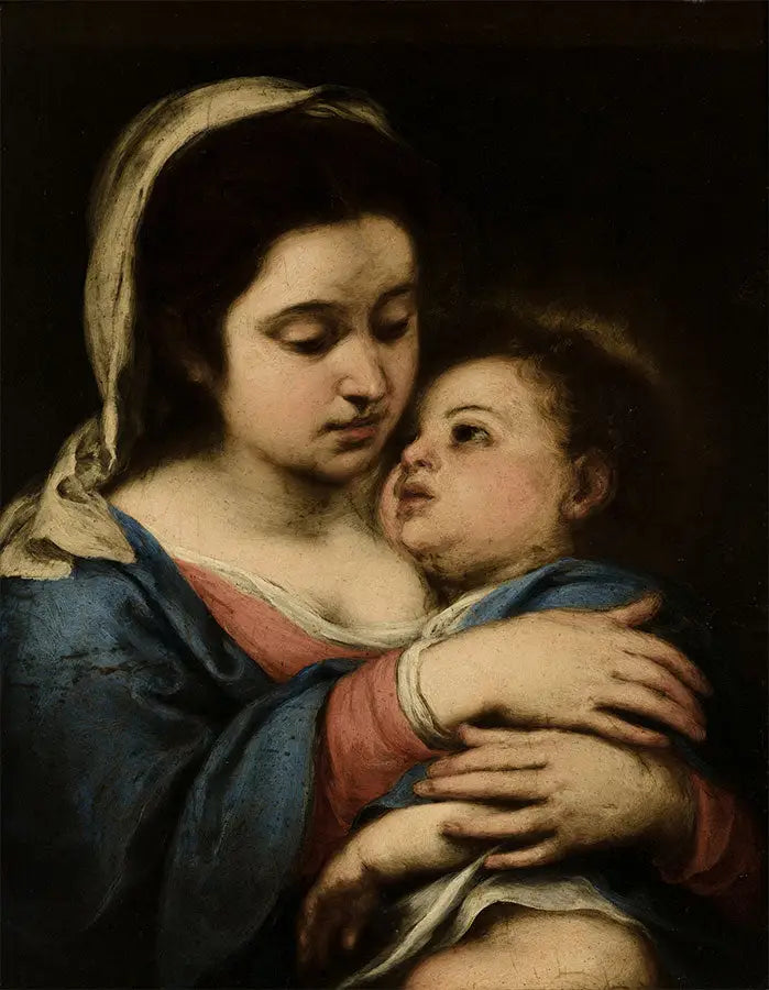 Vierge à l’Enfant - Bartolomé Esteban Murillo - Alpha Reproduction