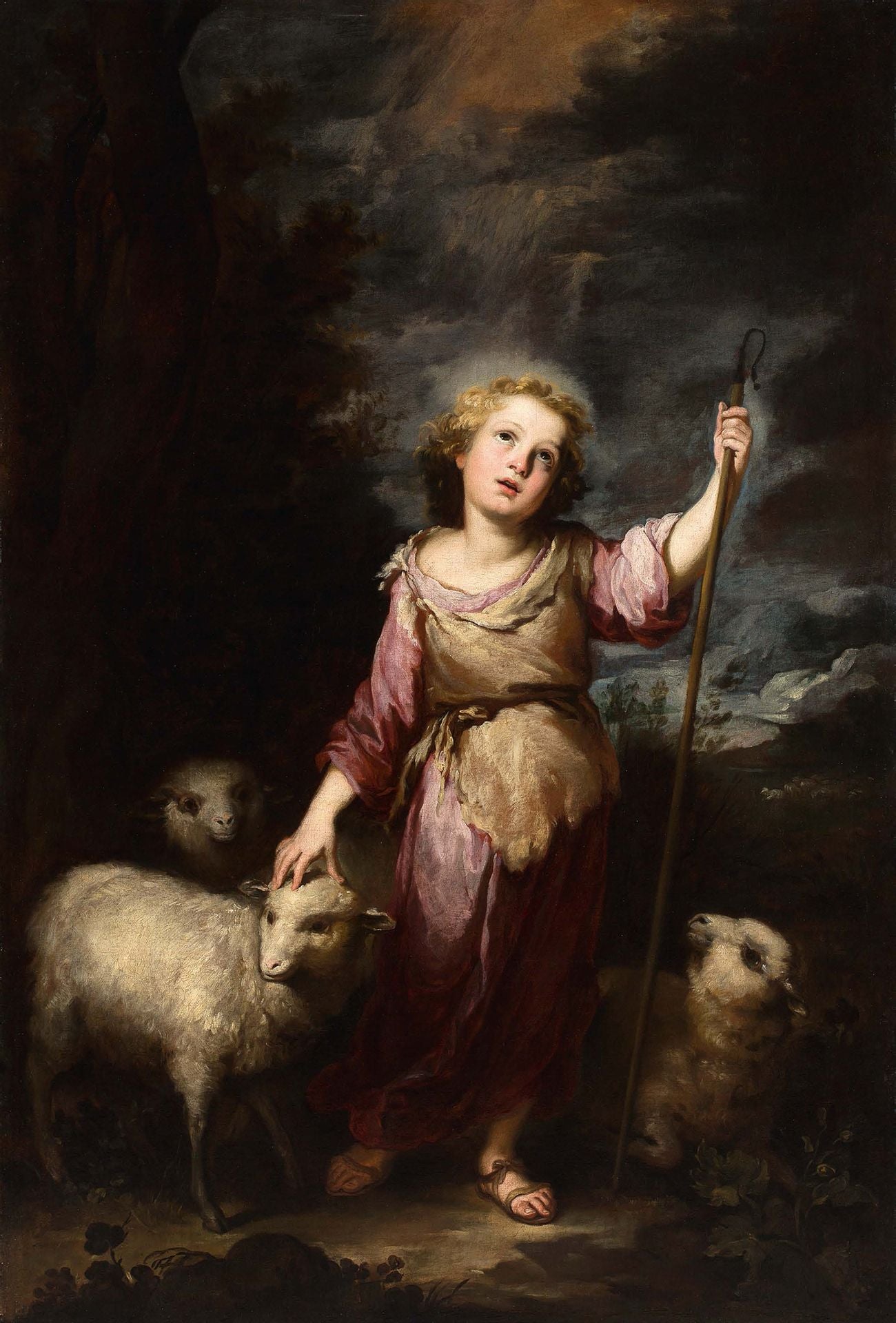 Le Christ Bon Pasteur - Bartolomé Esteban Murillo