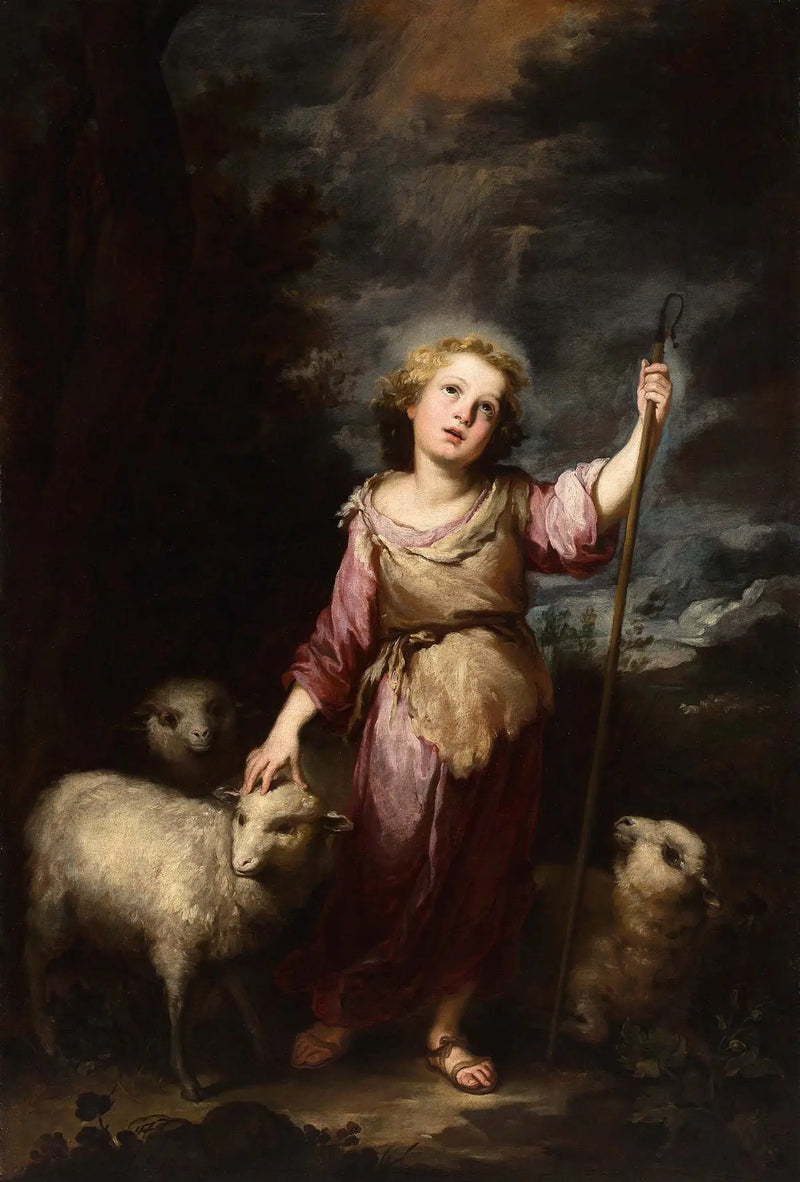 Il Buon Pastore di Cristo - Bartolomé Esteban Murillo