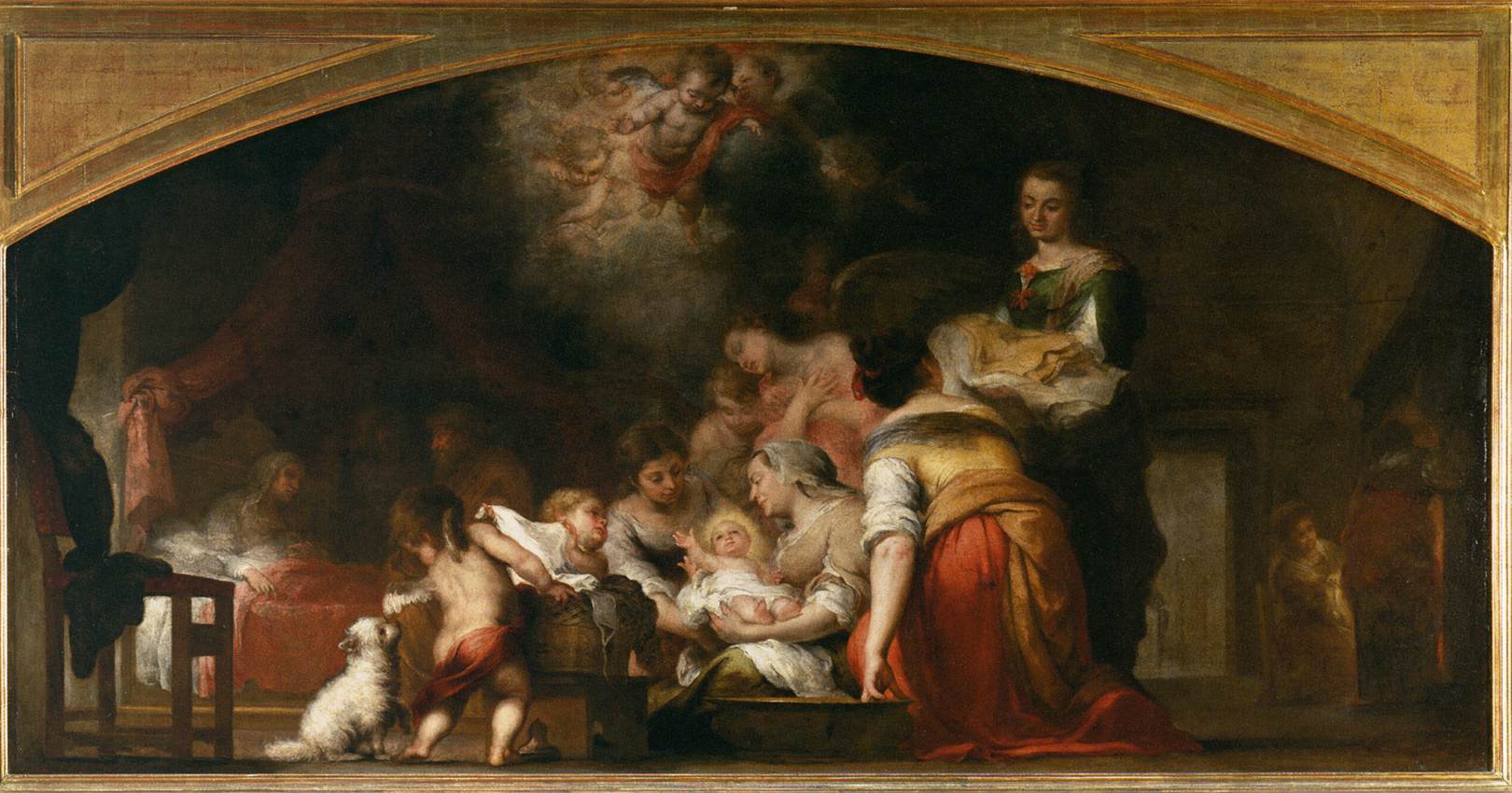 La Naissance de la Vierge - Bartolomé Esteban Murillo