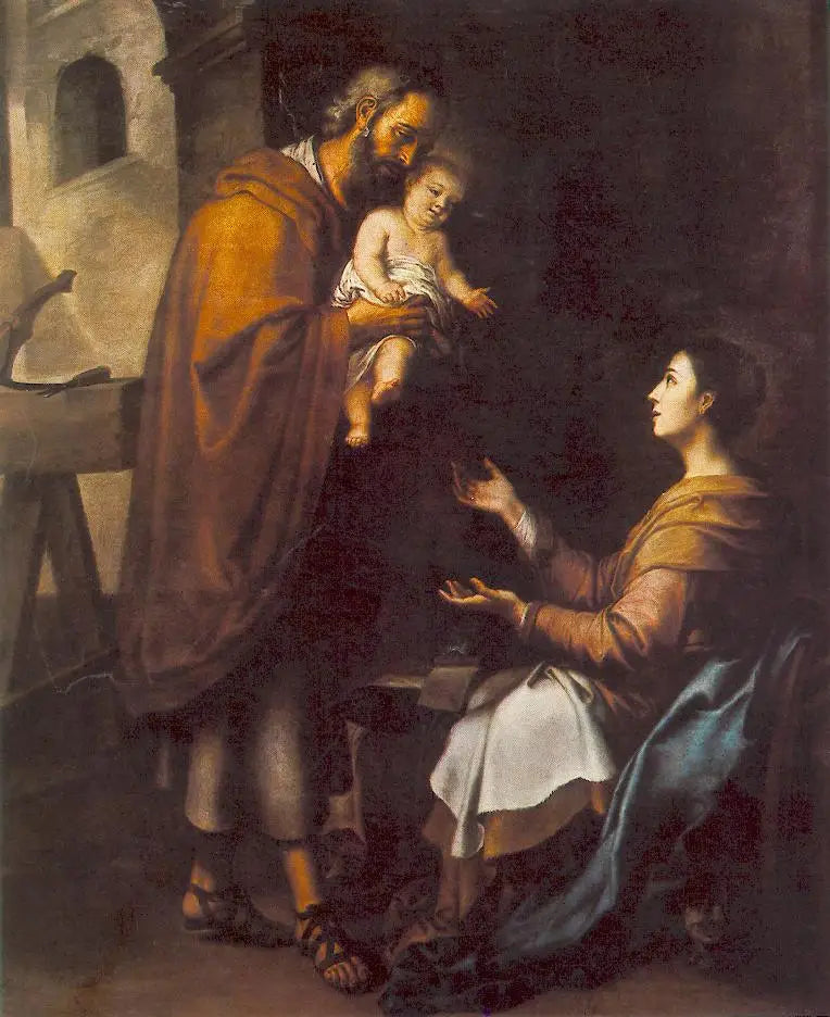 La Sacra Famiglia - Bartolomé Esteban Murillo