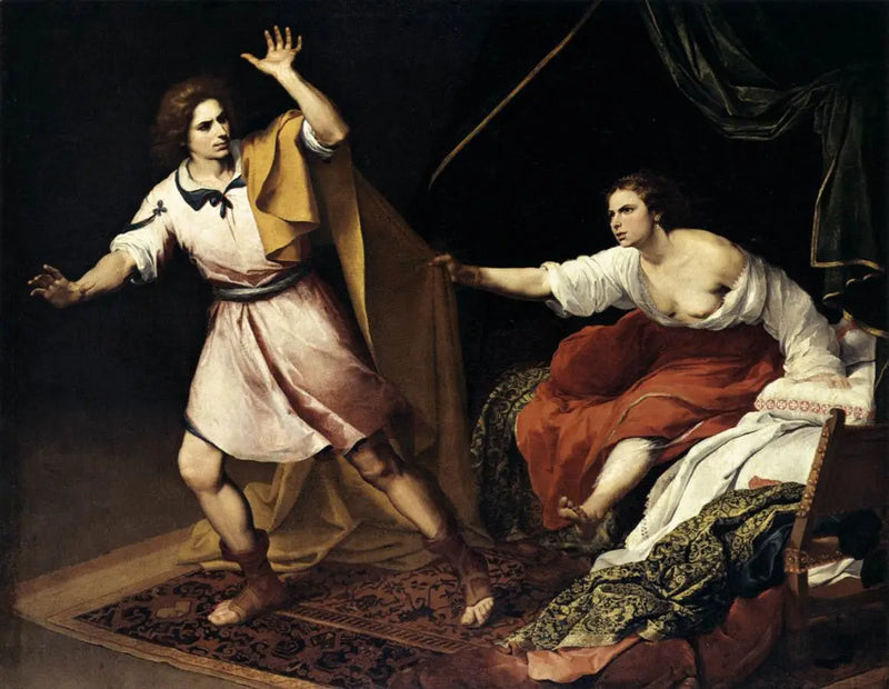 Giuseppe e la moglie di Potifar - Bartolomé Esteban Murillo