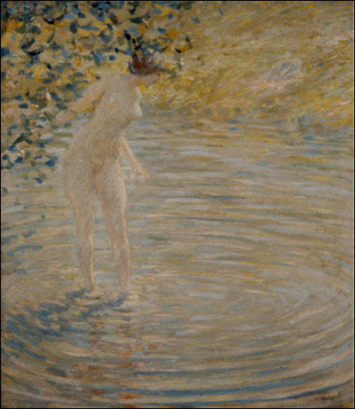 Fare il bagno in un ruscello - Robert Lewis Reid
