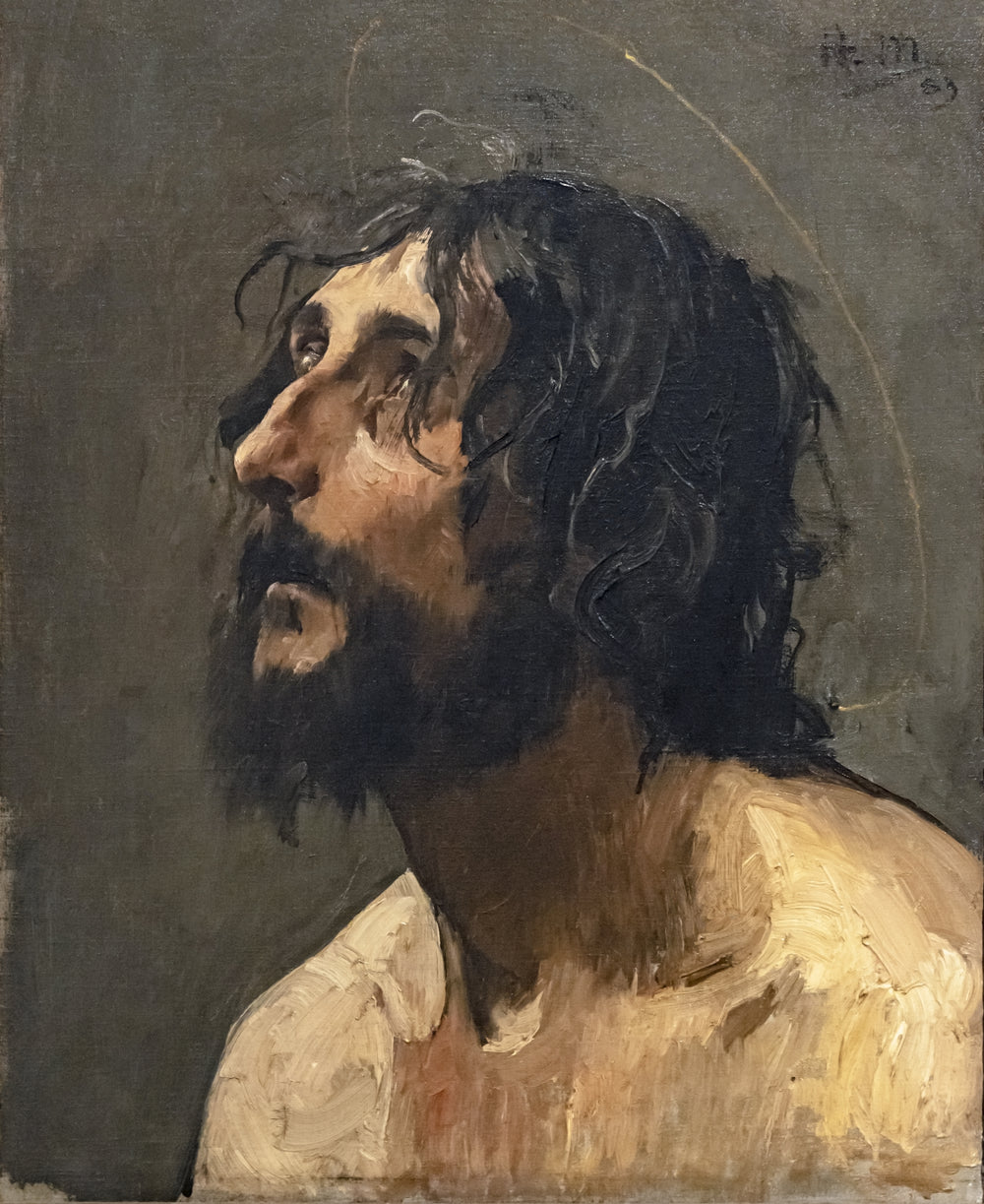 Autoritratto di San Giovanni Battista - Henri-Jean Guillaume Martin
