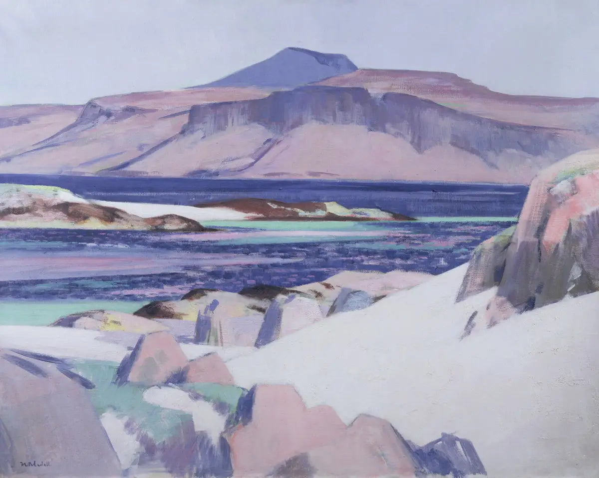 Ben More sur l’île de Mull Hébrides intérieures - Francis Cadell - Alpha Reproduction