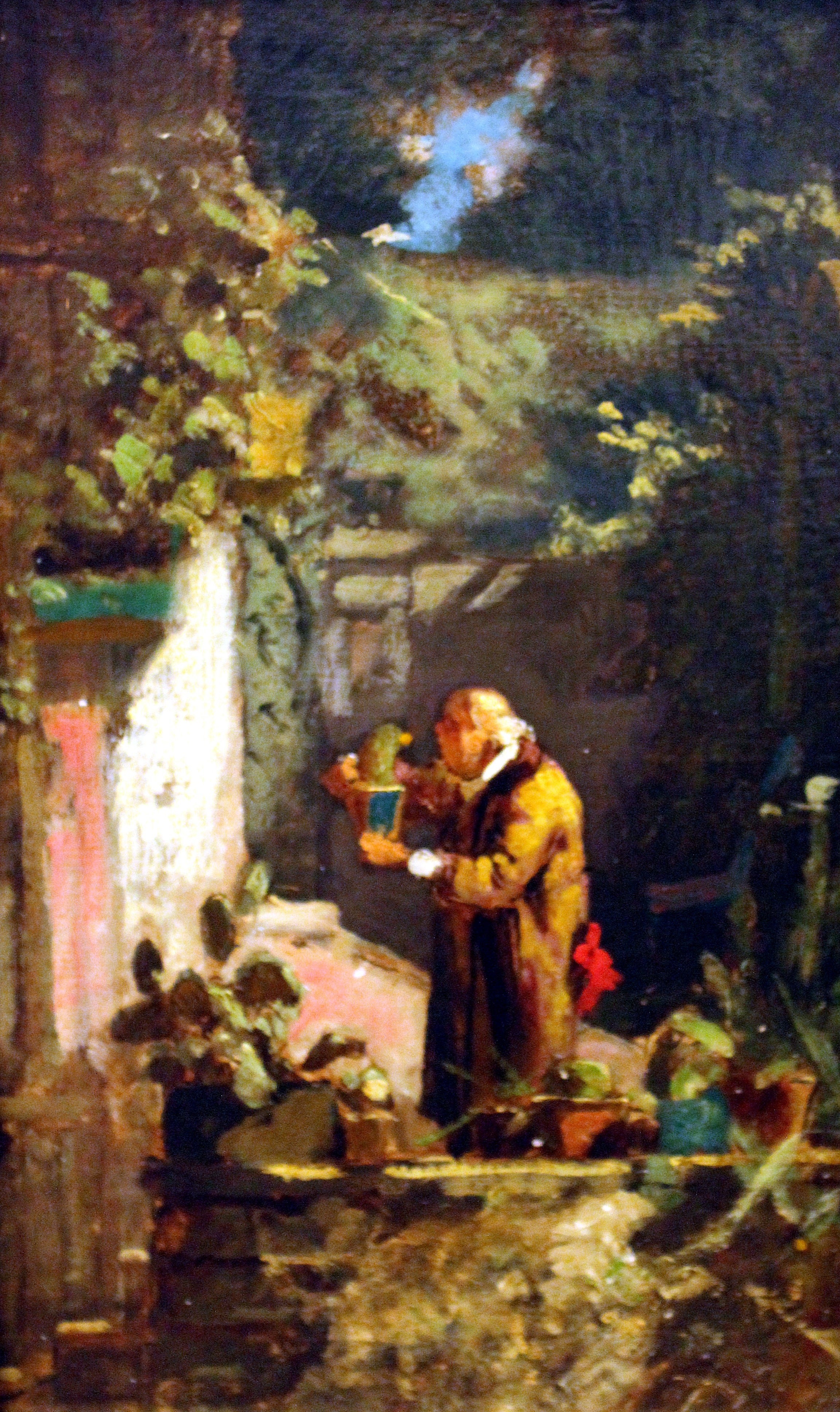 Il ministro che si prende cura dei suoi cactus - Carl Spitzweg
