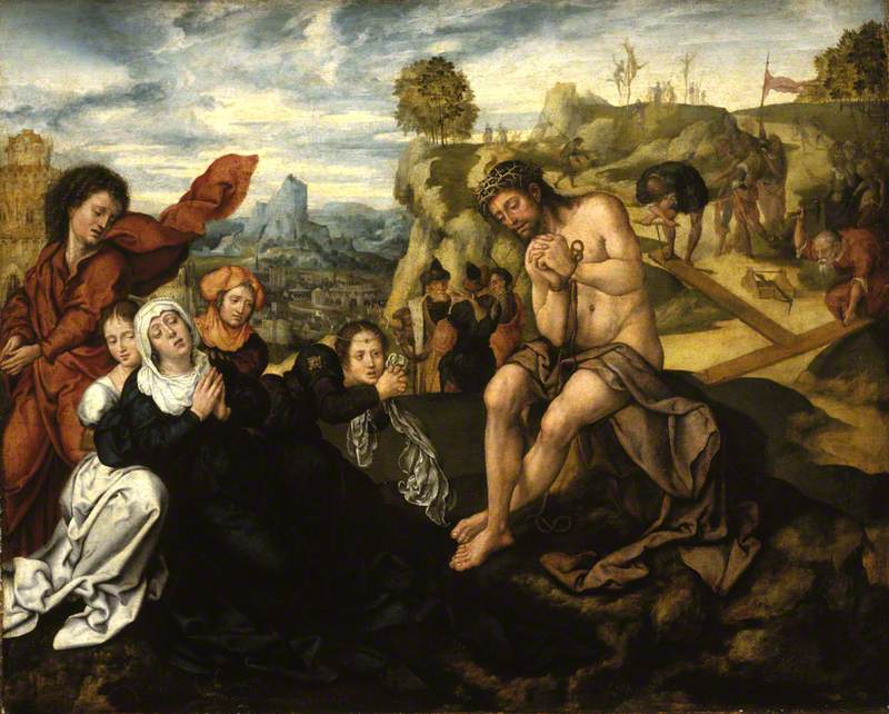 Avant la crucifixion - Bernard van Orley