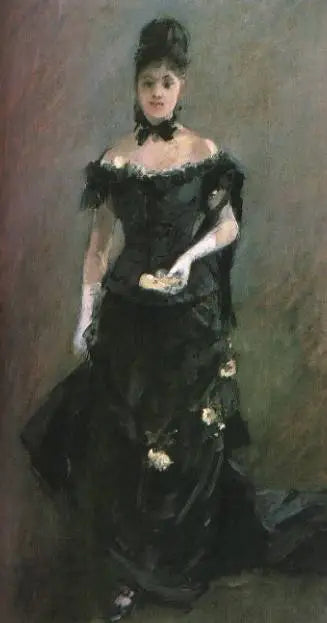 Prima del teatro - Berthe Morisot