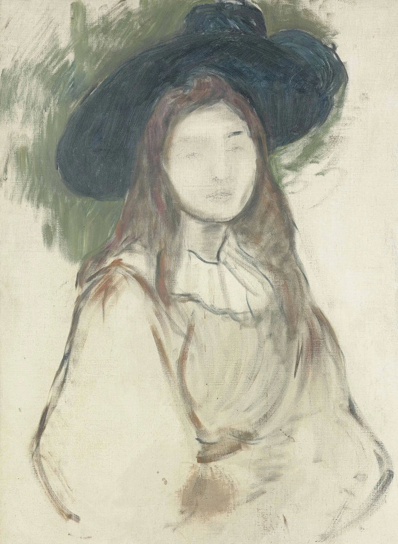 Julie Manet con cappello Libertà - Berthe Morisot