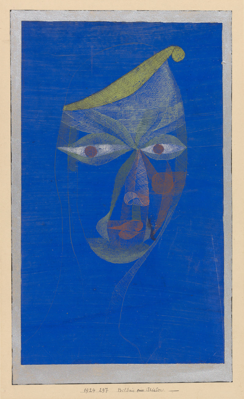 Portrait of an Oriental - Paul Klee