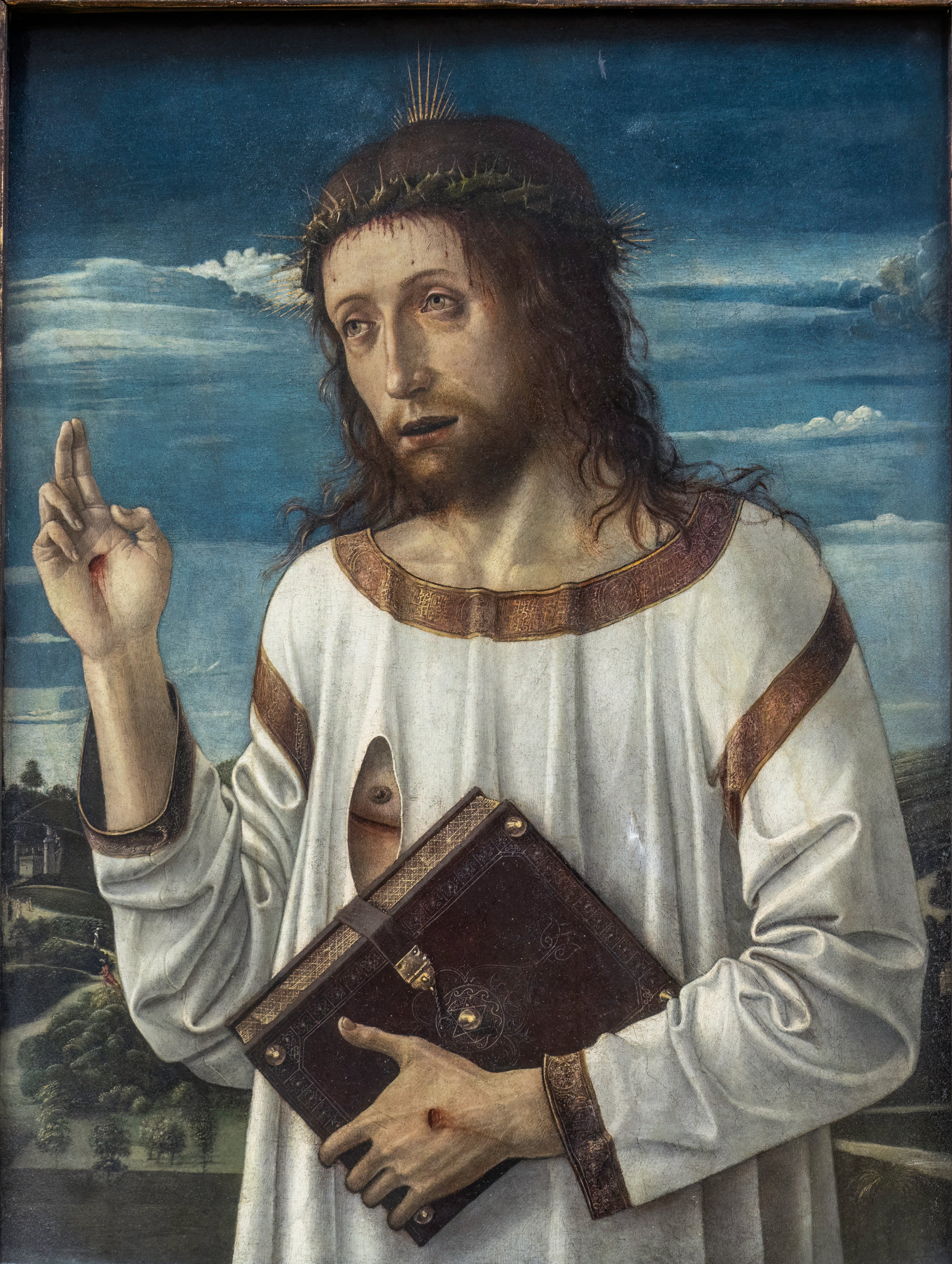 Le Christ bénissant - Giovanni Bellini