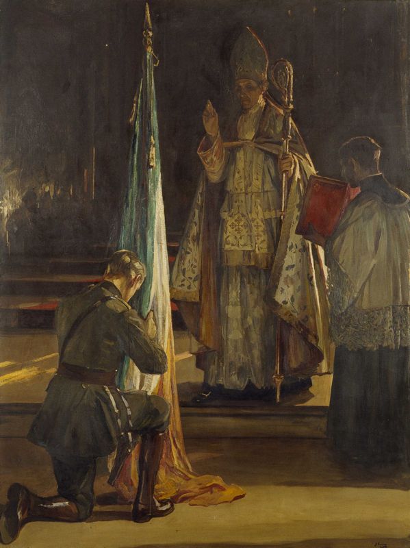 Benedizione dei colori. - John Lavery